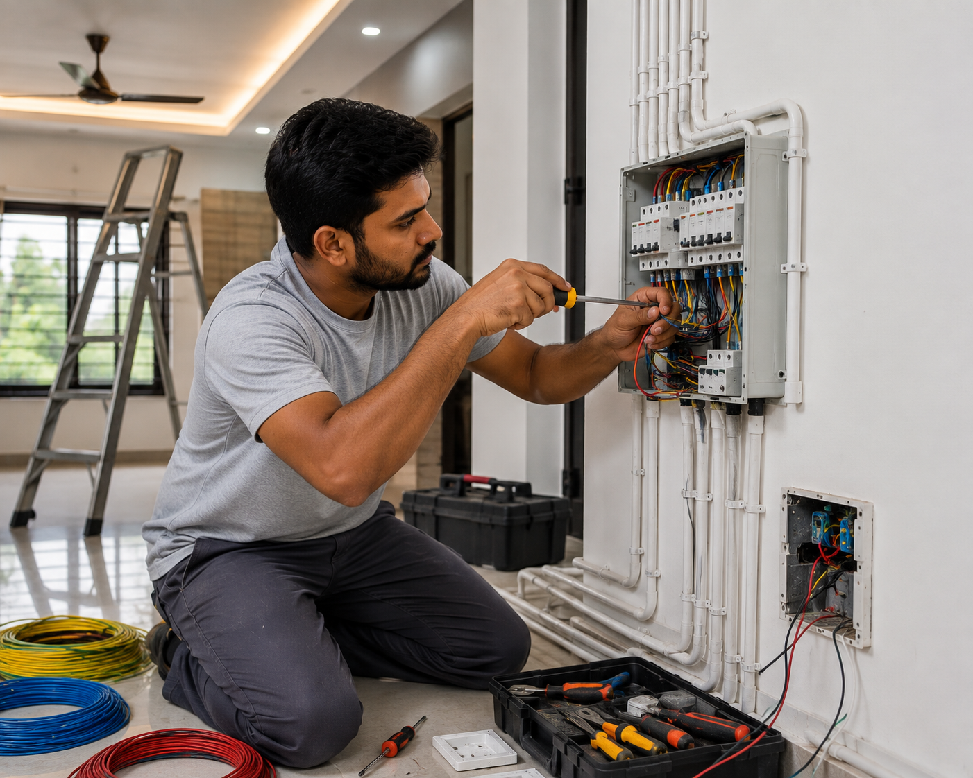 Professional electrical wiring service