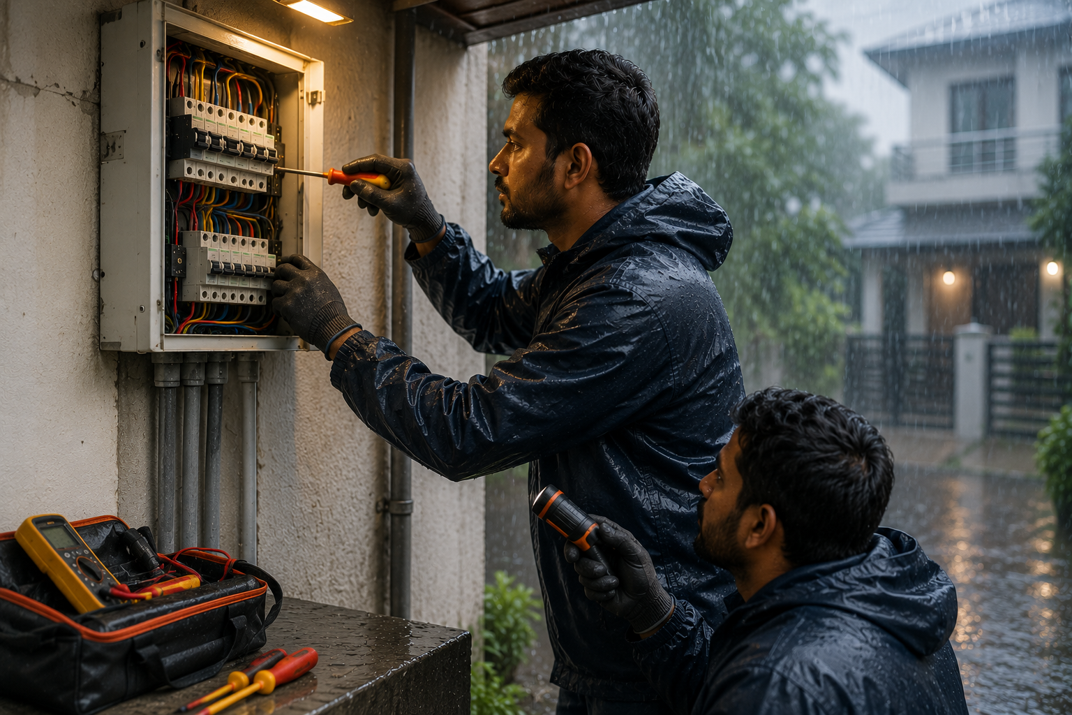 Professional electrical inspection